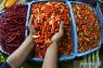 Harga pangan: bawang merah Rp43.413/kg dan cabai rawit Rp51.962/kg
