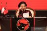 Megawati kembali dikukuhkan jadi Ketum PDIP dalam kongres di Bali
