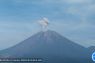 Semeru alami delapan kali erupsi dengan tinggi letusan 800 meter