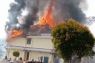Gedung Asrama Haji transit Ternate terbakar
