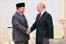 Putin ucapkan selamat tahun baru kepada Prabowo