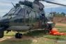TNI AU kerahkan helikopter antar bantuan logistik ke desa Jamu Konyel Aceh Tengah