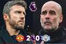 Debut manis Michael Carrick saat MU tekuk Manchester City 2-0