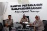 Ikuti zoom meeting, Kepala Kantor Pertanahan Pasaman harapkan pelaksana PTSL berjalan lebih optimal