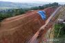 Longsor di Jalur Lingkar Utara Jatigede