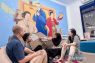 IFI Yogyakarta gandeng seniman dan animatorhadirkan mural interaktif