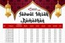 Jadwal Imsakiyah Ramadhan 1447 H Medan dan Sekitarnya