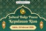 Jadwal buka puasa Batam dan wilayah Kepri hari ini, 28 Februari 2026