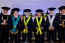 UAD Yogyakarta mengukuhkan empat guru besar baru