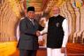 Prabowo disambut PM Modi saat tiba di KTT ke-18 BRICS