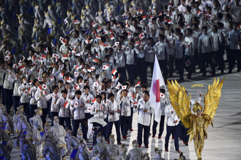 DEFILE KONTINGEN JEPANG