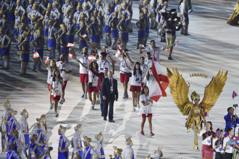 DEFILE KONTINGEN LEBANON