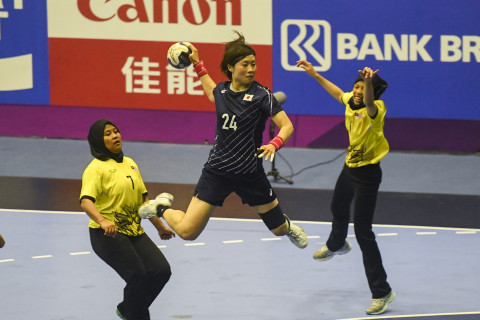 BOLA TANGAN PUTRI-JEPANG VS MALAYSIA