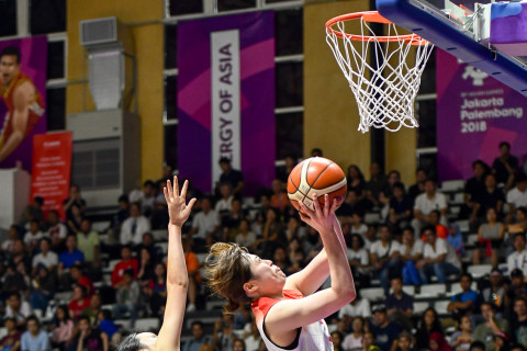 BASKET PUTRI - JEPANG VS MONGOLIA