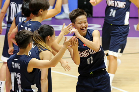 BASKET PUTRI - HONG KONG VS THAILAND