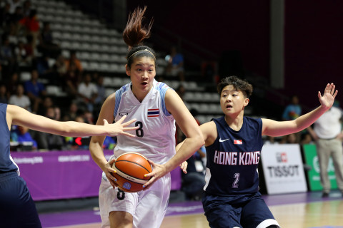 BASKET PUTRI - HONG KONG VS THAILAND