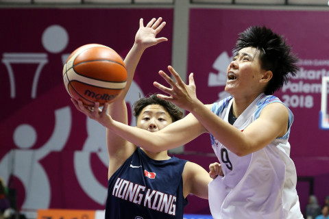 BASKET PUTRI - HONG KONG VS THAILAND