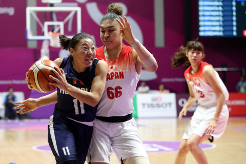 BASKET PUTRI - JEPANG VS MONGOLIA