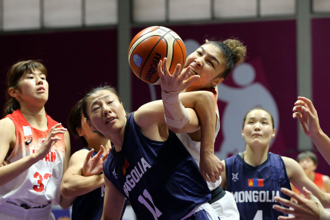 BASKET PUTRI - CHINESE TAIPEI VS INDIA