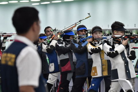 MENEMBAK - AIR RIFLE MIXED TEAM PENYISIHAN