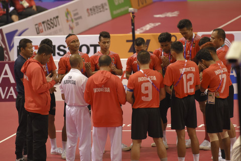 SEPAK TAKRAW PUTRA INDONESIA VS IRAN