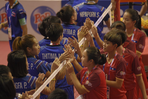 SEPAK TAKRAW PUTRI THAILAND VS LAOS