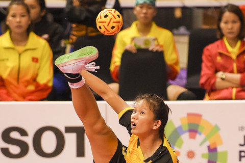 SEPAK TAKRAW PUTRI MALAYSIA VS VIETNAM