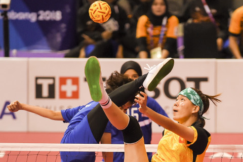 SEPAK TAKRAW PUTRI MALAYSIA VS VIETNAM