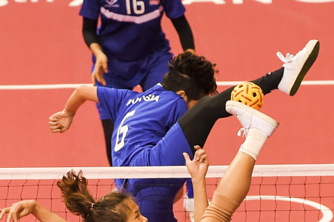 SEPAK TAKRAW PUTRI MALAYSIA VS VIETNAM