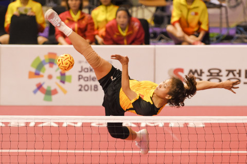 SEPAK TAKRAW PUTRI MALAYSIA VS VIETNAM