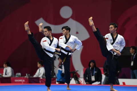 Taekwondo-Perempat Final-Poomsae Beregu-Darma-2