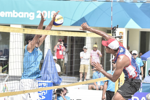 PENYISIHAN VOLLY PANTAI PRIA KAZAKHSTAN VS SRI LANGKA