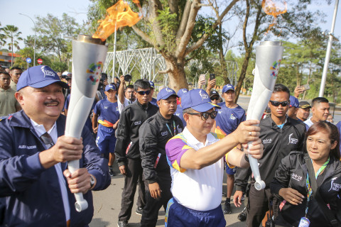 PAWAI OBOR ASIAN GAMES 2018 PALEMBANG