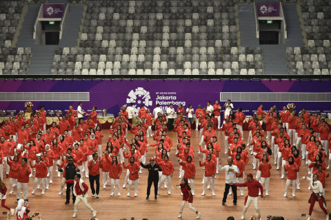 KONTINGEN INDONESIA ASIAN GAMES XVIII