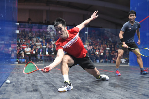 SQUASH BEREGU PUTRA FINAL HONG KONG VS MALAYSIA