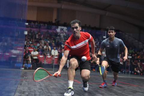 SQUASH BEREGU PUTRA FINAL HONG KONG VS MALAYSIA