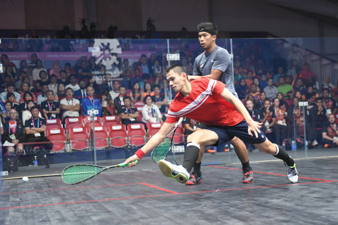 SQUASH BEREGU PUTRA FINAL HONG KONG VS MALAYSIA