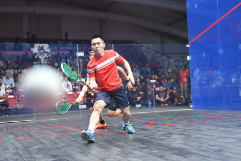 SQUASH BEREGU PUTRA FINAL HONG KONG VS MALAYSIA