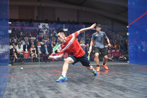 SQUASH BEREGU PUTRA FINAL HONG KONG VS MALAYSIA