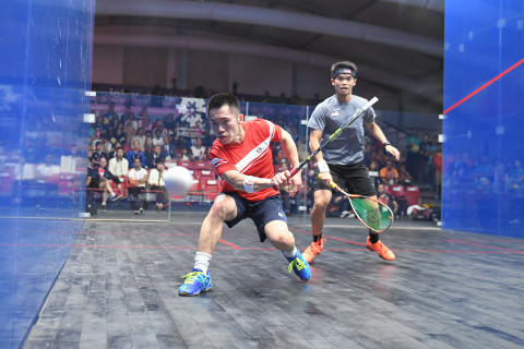 SQUASH BEREGU PUTRA FINAL HONG KONG VS MALAYSIA