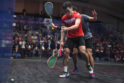 SQUASH BEREGU PUTRA FINAL HONG KONG VS MALAYSIA