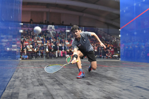 SQUASH BEREGU PUTRA FINAL HONG KONG VS MALAYSIA