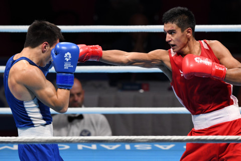 TINJU FINAL WELTER 64KG IKBOLJON VS CHINZORIG