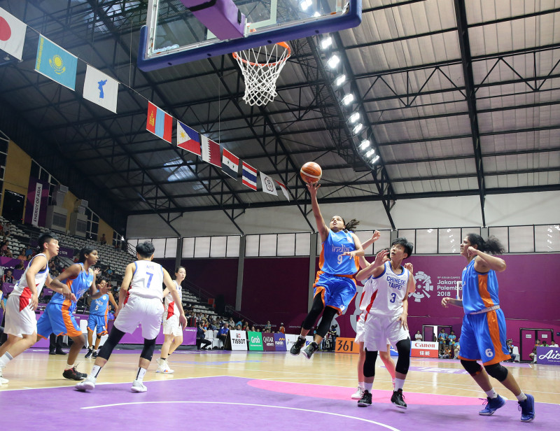 BASKET PUTRI - CHINESE TAIPEI VS INDIA