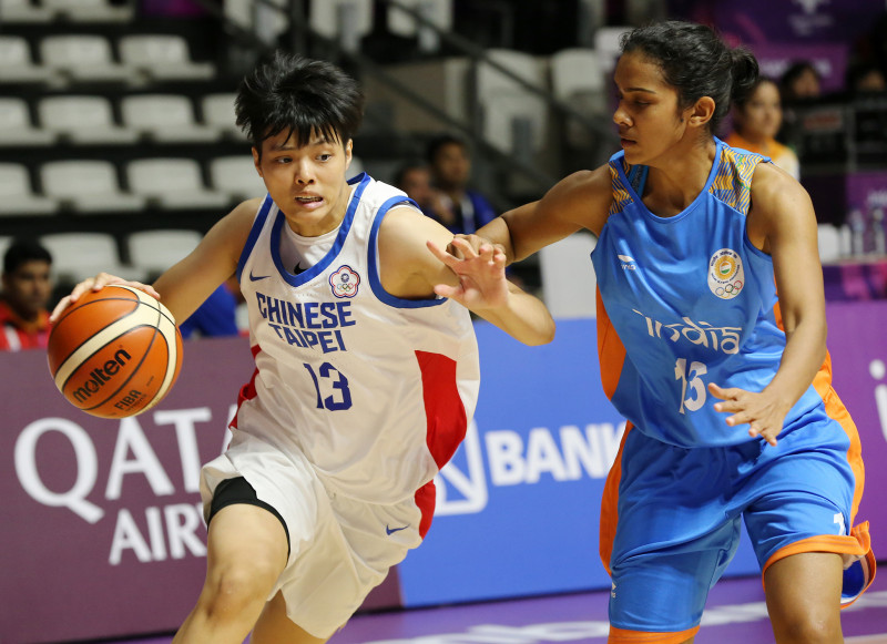 BASKET PUTRI - CHINESE TAIPEI VS INDIA