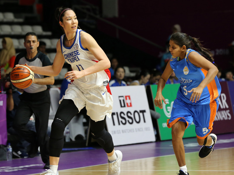 BASKET PUTRI - CHINESE TAIPEI VS INDIA