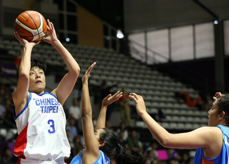 BASKET PUTRI - CHINESE TAIPEI VS INDIA