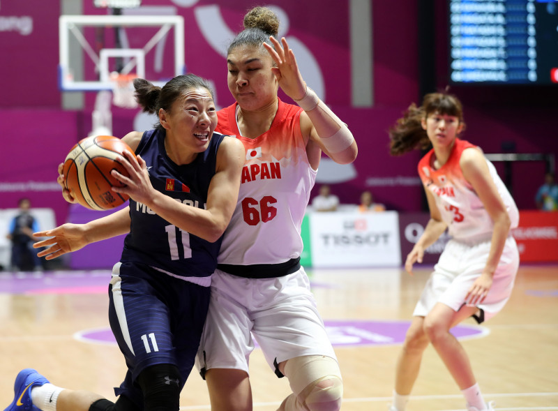 BASKET PUTRI - JEPANG VS MONGOLIA