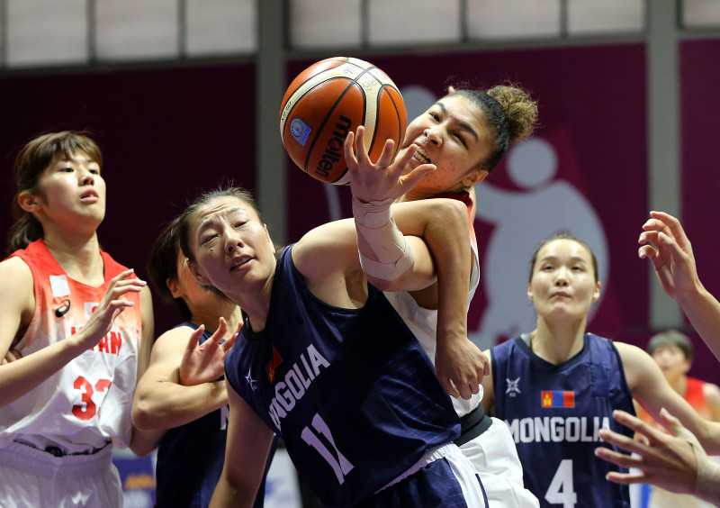 BASKET PUTRI - CHINESE TAIPEI VS INDIA