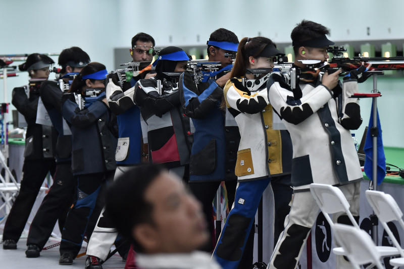 MENEMBAK - AIR RIFLE MIXED TEAM PENYISIHAN